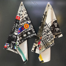 Load image into Gallery viewer, Bus and Ding Ding Tea Towel Set