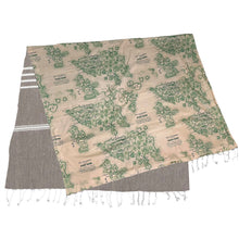 Load image into Gallery viewer, HONG KONG MAP TOWEL